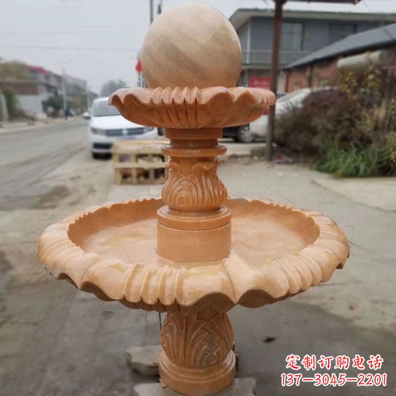 内蒙古晚霞红风水球
