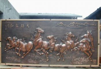 内蒙古中领雕塑：古典造型的精美马雕塑