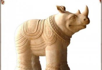 内蒙古中领雕塑：精致的水牛雕塑