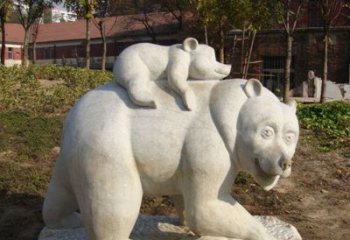 内蒙古狗熊雕塑景观，给你一个精美园林