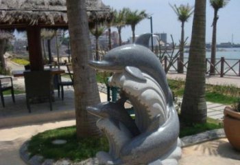 内蒙古海豚雕塑，让海洋之声带给你温暖