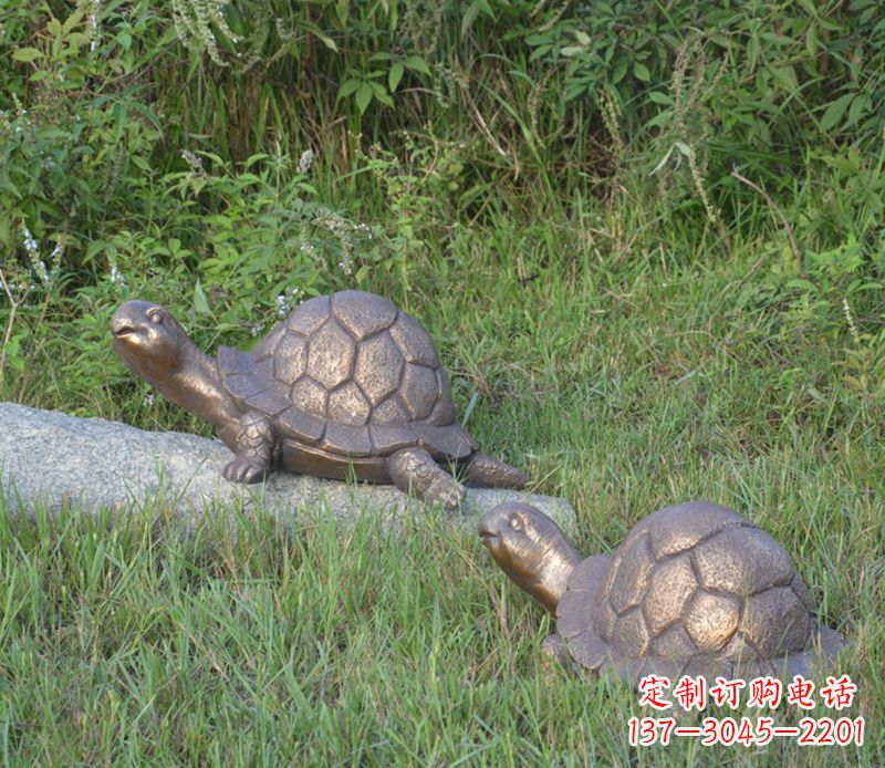 内蒙古乌龟铜雕