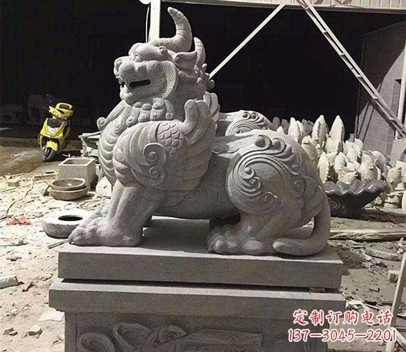 内蒙古獬豸法院门口石雕