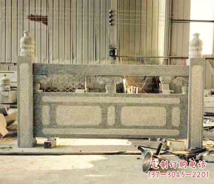 内蒙古园林仿古石栏板景观石雕