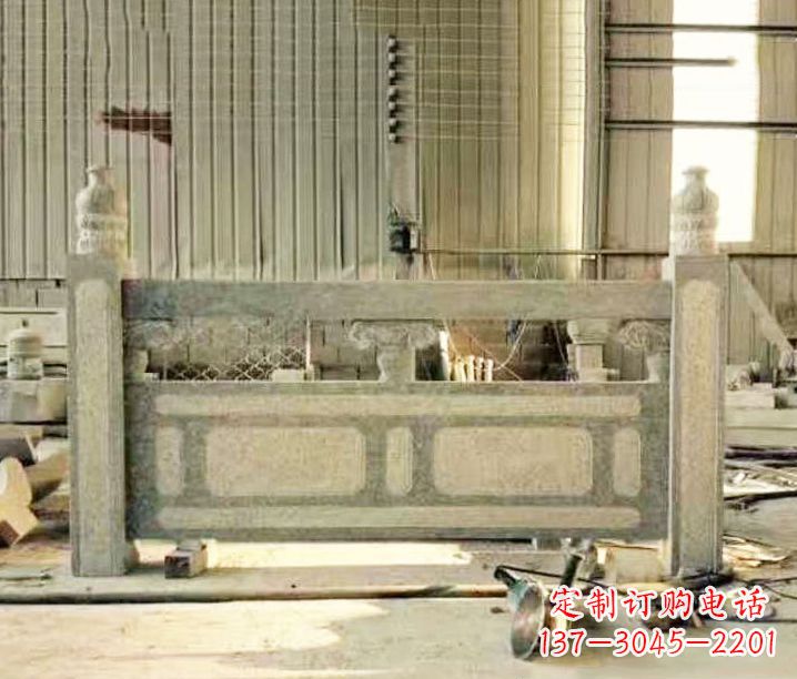 内蒙古园林仿古石栏板景观石雕_2 (2)