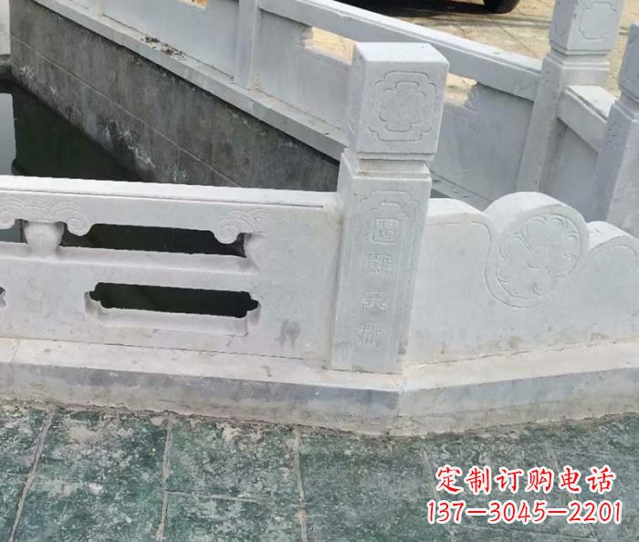 内蒙古园林景观大理石栏板雕塑 (7)