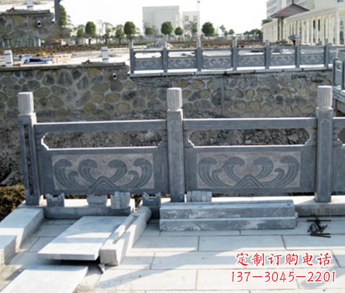 内蒙古园林景观大理石栏板石雕 (11)