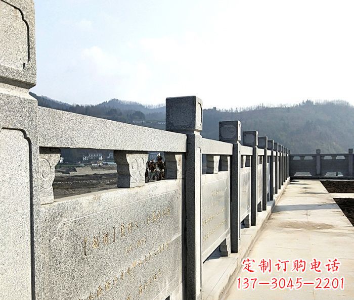 内蒙古园林景观大理石栏板石雕 (14)