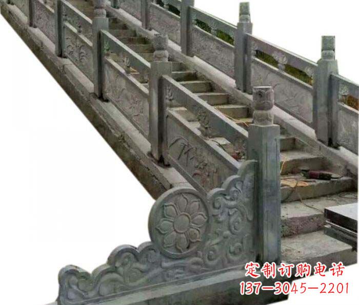 内蒙古园林景观仿古石雕栏板 (4)